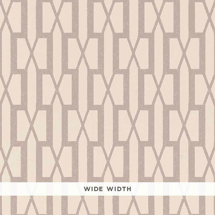 Belvedere Lilac 5007990 by Schumacher Designer Wallpaper Veere Grenney 3.0" - Swanky Fabrics -