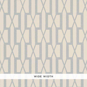 Belvedere Orpington Blue 5007994 by Schumacher Designer Wallpaper
