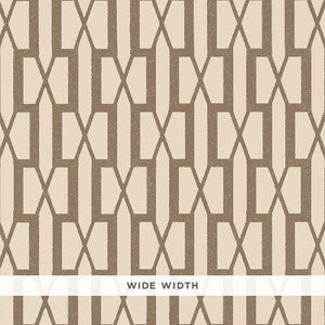 Belvedere Berber Brown 5007996 by Schumacher Designer Wallpaper