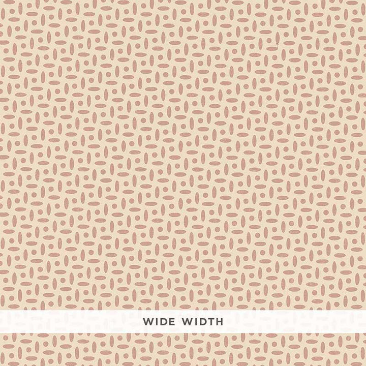 Berrydown Pink 5008021 by Schumacher Designer Wallpaper Veere Grenney 5.88" - Swanky Fabrics -