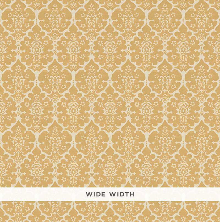 Burley Straw 5008032 by Schumacher Designer Wallpaper Veere Grenney 2.5" - Swanky Fabrics -