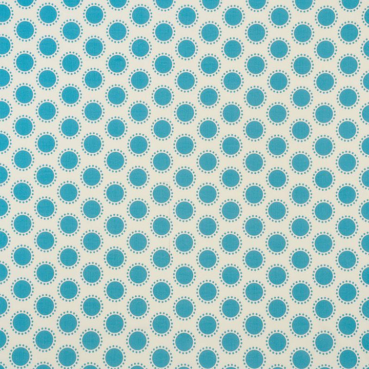 Oompa Ii Indoor/Outdoor Aqua 176631 by Schumacher Designer Fabric Studio Bon 6.0" - Swanky Fabrics -