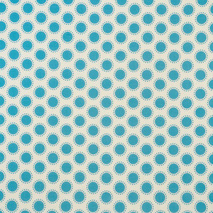 Oompa Ii Indoor/Outdoor Aqua 176631 by Schumacher Designer Fabric