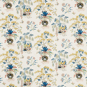 Ming Vase Multi 176732 by Schumacher Designer Fabric