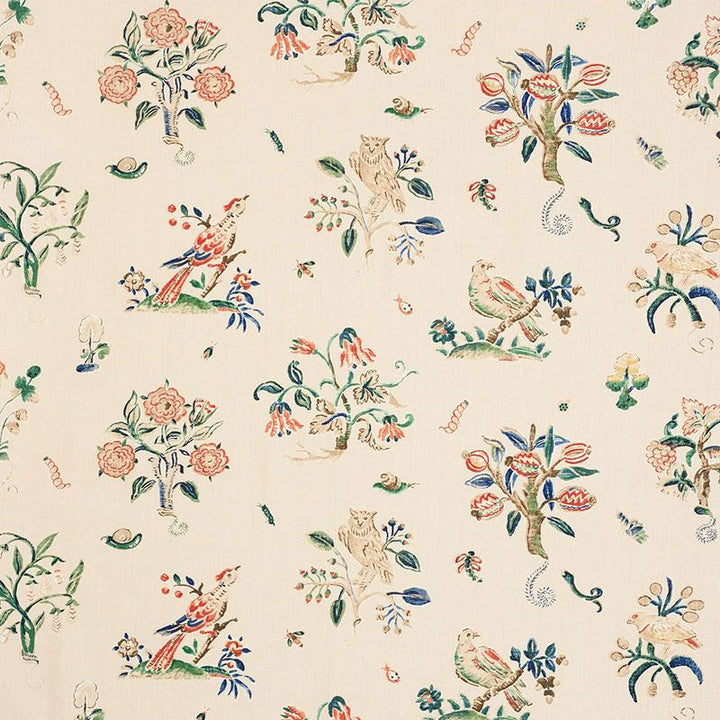 Magical Menagerie Primary 176752 by Schumacher Designer Fabric Schumacher Classics 54.0" - Swanky Fabrics -