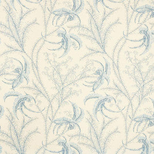Ocean Toile Delft 176990 by Schumacher Designer Fabric
