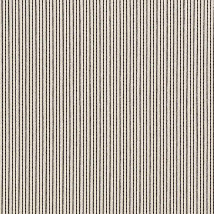 Stitched Stripe Indoor/Outdoor Black 71744 by Schumacher Designer Fabric Indoor-Outdoor Prints & Wovens - Swanky Fabrics -