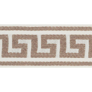 Ganton Tape Indoor/Outdoor Taupe 72390 by Schumacher Designer Trim