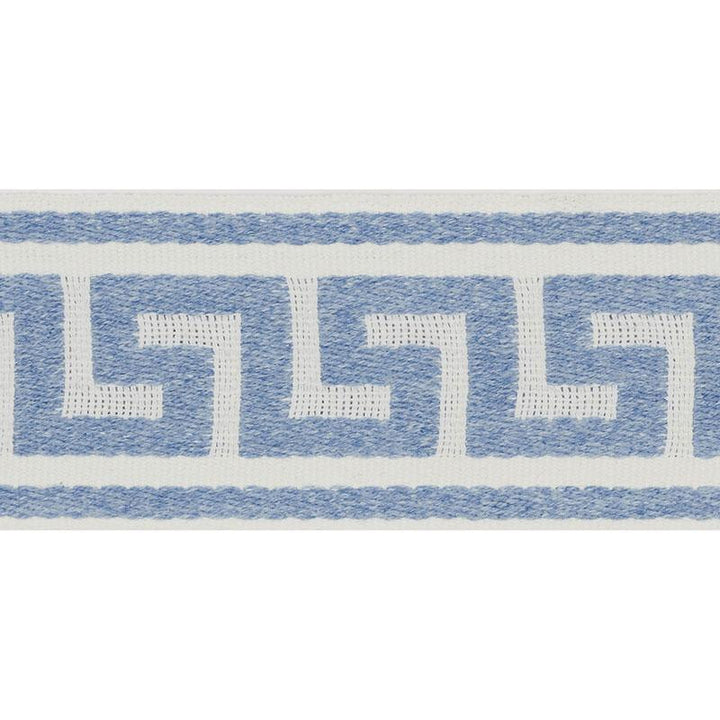 Ganton Tape Indoor/Outdoor Blue 72391 by Schumacher Designer Trim Indoor-Outdoor Trims - Swanky Fabrics -