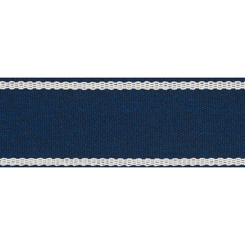Sullivan Tape Indoor/Outdoor Navy 72404 by Schumacher Designer Trim Isola Indoor/Outdoor - Swanky Fabrics -