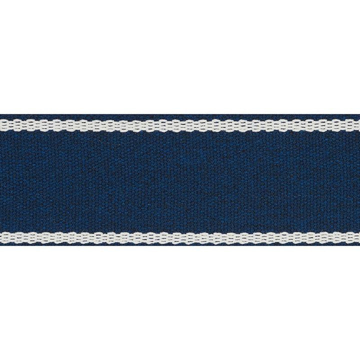 Sullivan Tape Indoor/Outdoor Navy 72404 by Schumacher Designer Trim Isola Indoor/Outdoor - Swanky Fabrics -