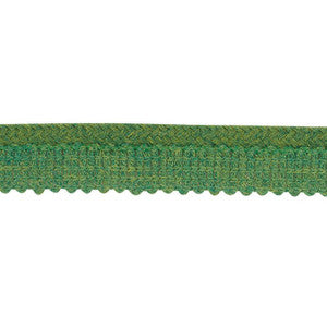Eubie Lip Cord Indoor/Outdoor Green 72424 by Schumacher Designer Trim