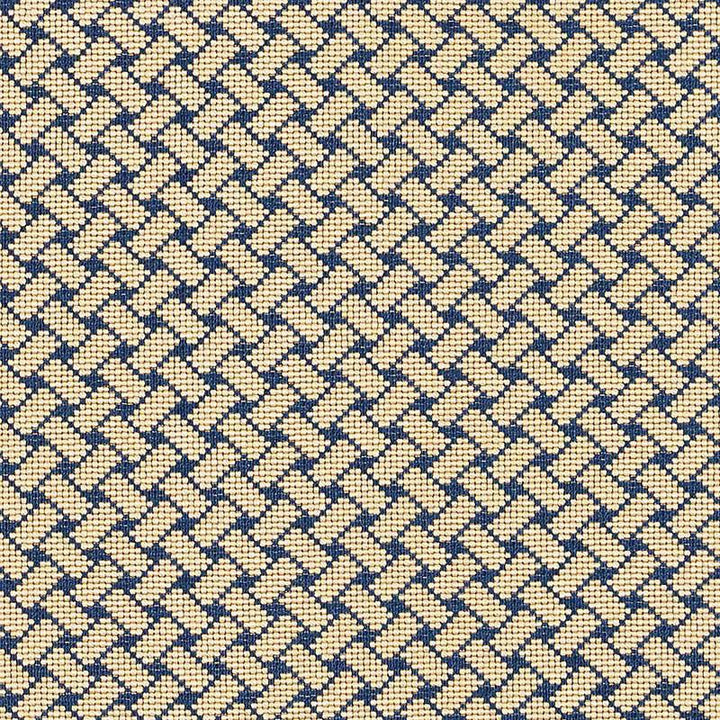 Bristol Weave Pingl Blue 63396 by Schumacher Designer Fabric Essentials: Small-Scale Upholstery I - Swanky Fabrics -