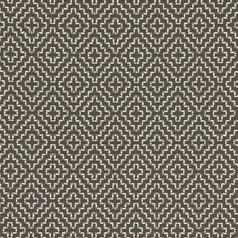 Soho Weave Charcoal 65625 by Schumacher Designer Fabric Essentials: Small-Scale Upholstery 2.25" - Swanky Fabrics -