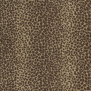 Leopard Linen Print Java 174840 by Schumacher Designer Fabric