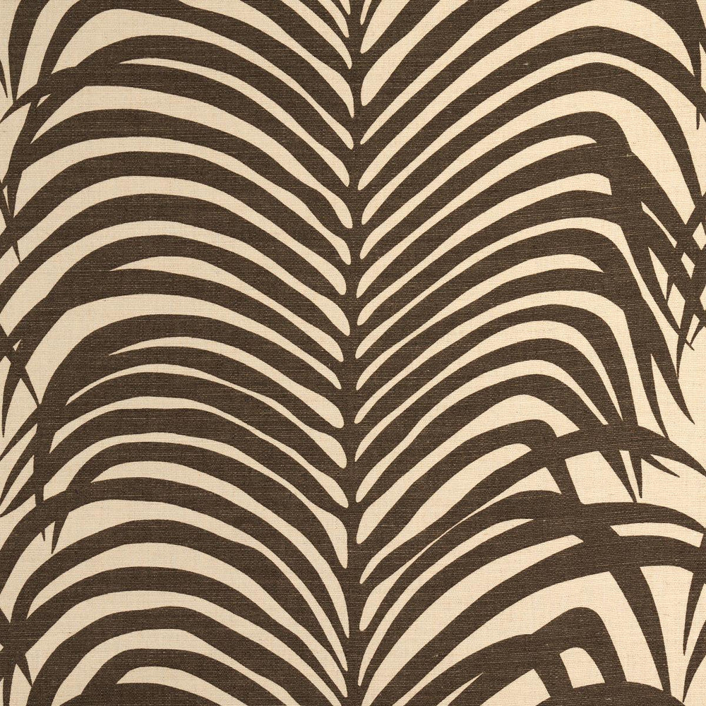 Zebra Palm Java 174970 by Schumacher Designer Fabric Print Happy 27.0" - Swanky Fabrics -