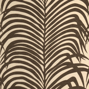 Zebra Palm Java 174970 by Schumacher Designer Fabric