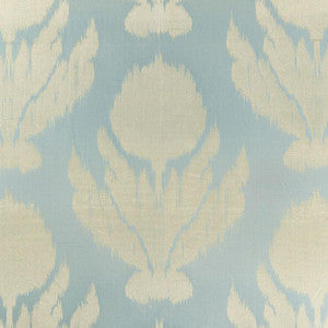 Agra Silk Weave Opal 65850 by Schumacher Designer Fabric