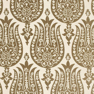 Izmir Chenille Mocha 65860 by Schumacher Designer Fabric