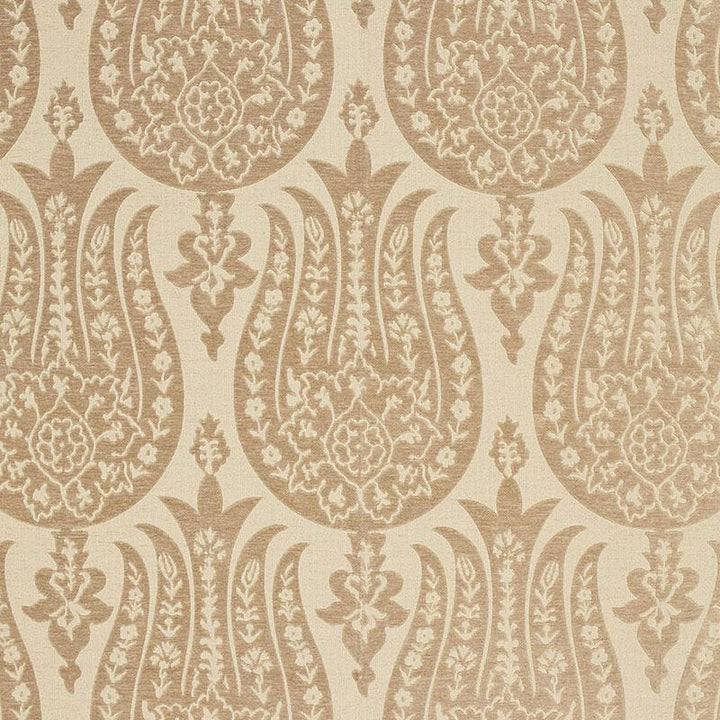 Izmir Chenille Sahara 65863 by Schumacher Designer Fabric Chroma 6.75" - Swanky Fabrics -