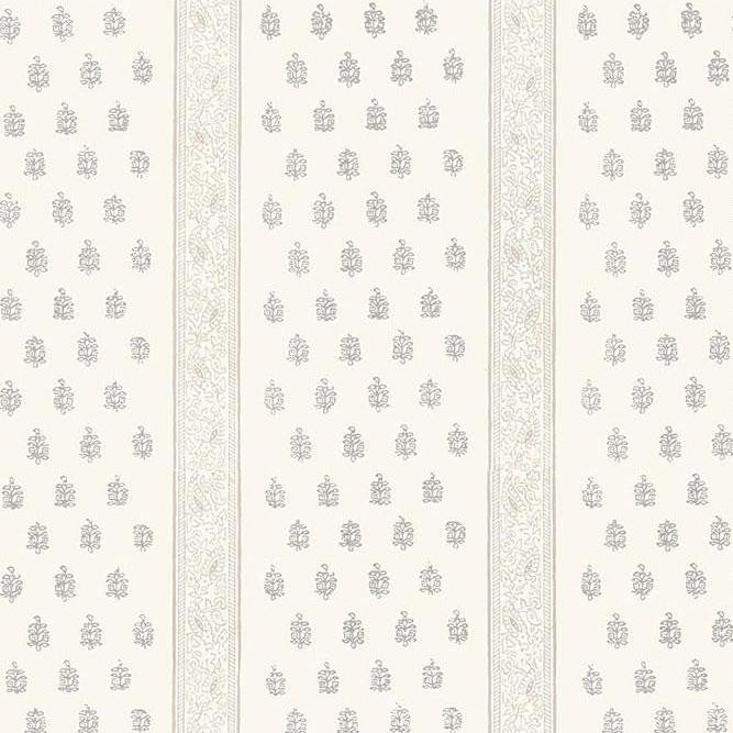 Katsura Stripe Oyster 5005200 by Schumacher Designer Wallpaper Jaipur - Swanky Fabrics -