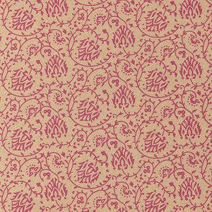 Sarana Vine Cerise 5005273 by Schumacher Designer Wallpaper
