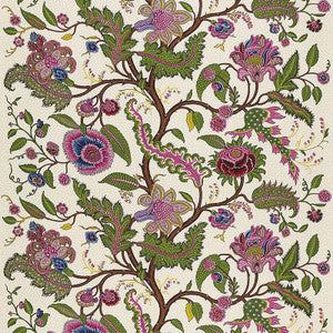 Sinhala Linen Print Jewel 174814 by Schumacher Designer Fabric