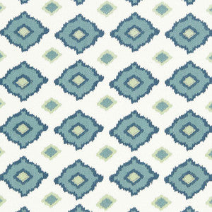 Sikar Embroidery Sky 65782 by Schumacher Designer Fabric