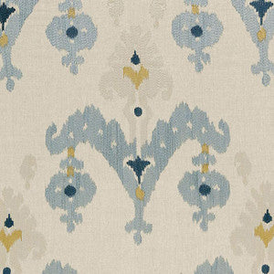 Raja Embroidery Stone 65813 by Schumacher Designer Fabric