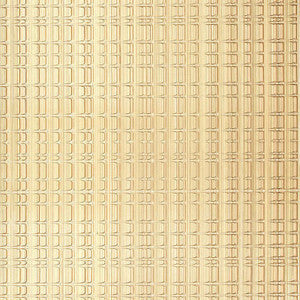 Urban Stripe Champagne 5005640 by Schumacher Designer Wallpaper