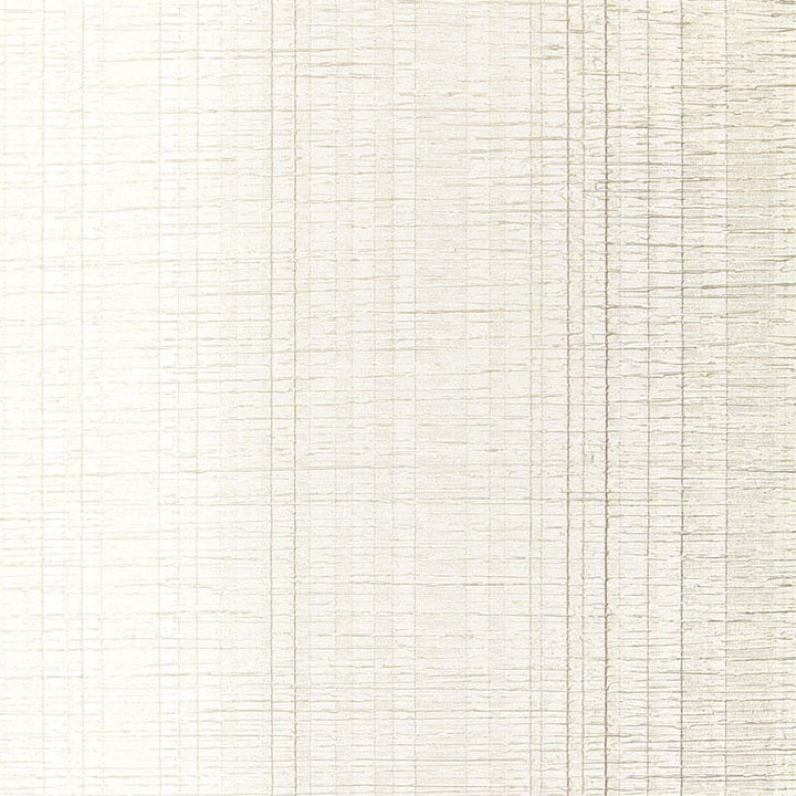 Origami Stripe Pearl 5005730 by Schumacher Designer Wallpaper Modern Glamour - Swanky Fabrics -
