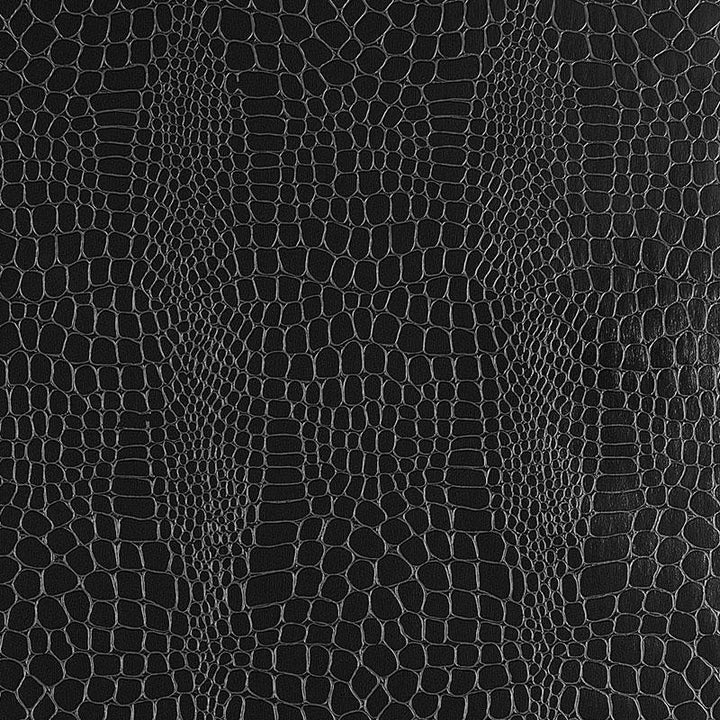 Crocodile Jet 5005834 by Schumacher Designer Wallpaper Fabulous Faux 5.5" - Swanky Fabrics -