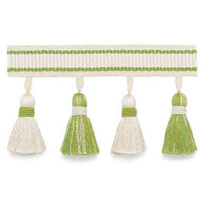 Merida Tassel Fringe Kiwi 63081 by Schumacher Designer Trim