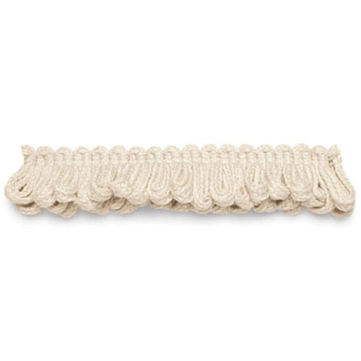 Fiji Looped Fringe Vanilla 63110 by Schumacher Designer Trim Plein Air Trimmiings - Swanky Fabrics -