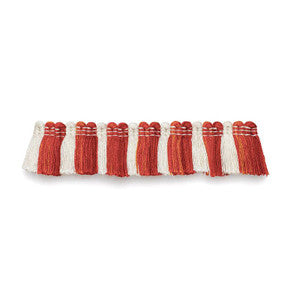 Biarritz Ruche Coral 63122 by Schumacher Designer Trim
