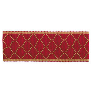 Kent Braid Currant 63171 by Schumacher Designer Trim