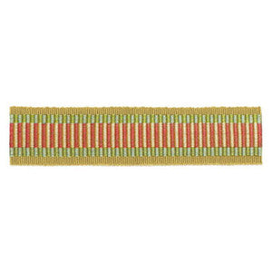 Litchfield Braid Bloom 63331 by Schumacher Designer Trim