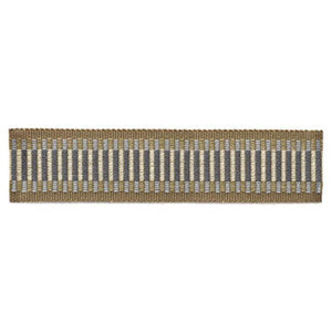 Litchfield Braid Moonstone 63335 by Schumacher Designer Trim
