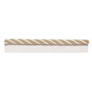Capri Lipcord Sand 63354 by Schumacher Designer Trim