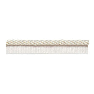 Capri Lipcord Vanilla 63355 by Schumacher Designer Trim