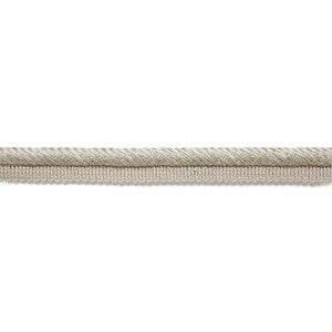 Edmond Linen Lipcord Greige 65411 by Schumacher Designer Trim