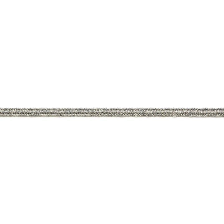 Pascal Linen Gimp Zinc 65421 by Schumacher Designer Trim Au Naturel - Swanky Fabrics -