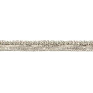 Henri Braided Lipcord Greige 65521 by Schumacher Designer Trim