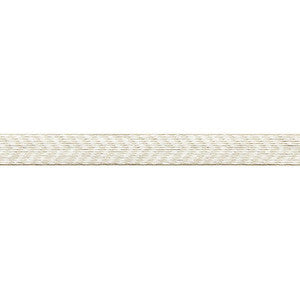 Francoise Linen Braid Blanc 65580 by Schumacher Designer Trim