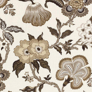 Hothouse Flowers Dusk 174033 by Schumacher Designer Fabric