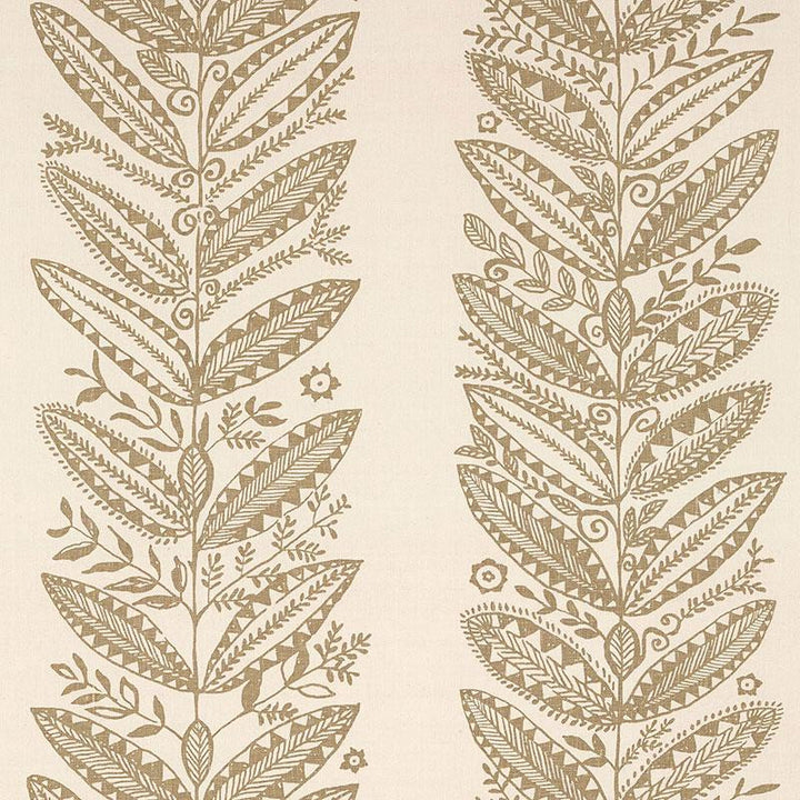 Eland Taupe 176311 by Schumacher Designer Fabric Tribal Chic 27.0" - Swanky Fabrics -