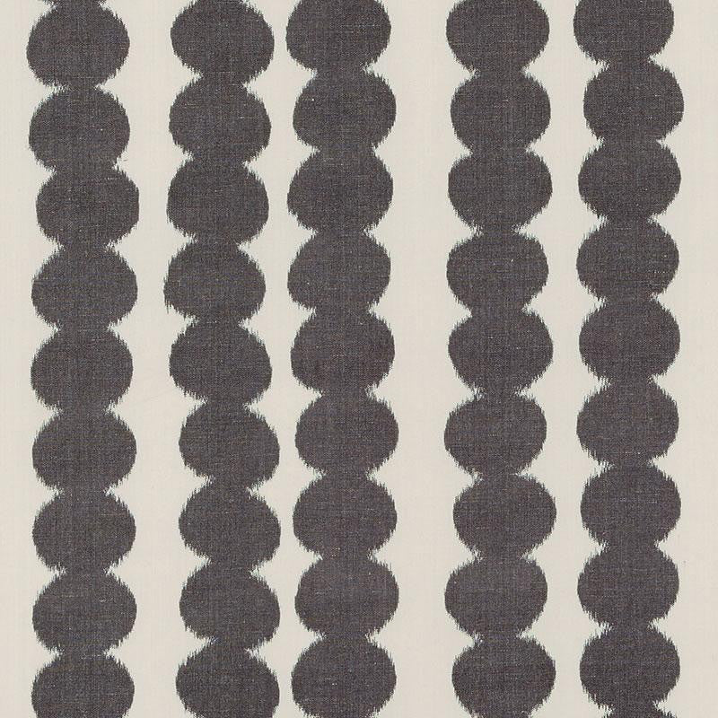 Full Circle Faded Black 176250 by Schumacher Designer Fabric Good Vibrations 18.5" - Swanky Fabrics -