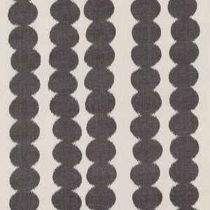 Full Circle Faded Black 176250 by Schumacher Designer Fabric