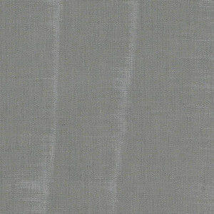 Incomparable Moir Steel 70403 by Schumacher Designer Fabric