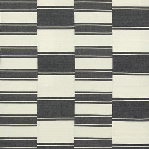 Nomad Black 69980 by Schumacher Designer Fabric
